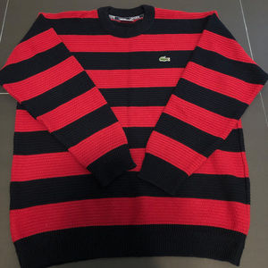 Blue/Red Lacoste Yachting Sweater Size L